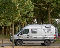 IMG_0167 29-31/07/2018 - Un p'tit coin paisible très prés du centre d'Anvers où nous avons attendu l'arrivée de notre bateau. Very pleasant stay not far from the river -...